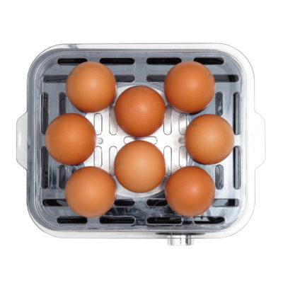Eierkoker voor 8 eieren bovenaanzicht